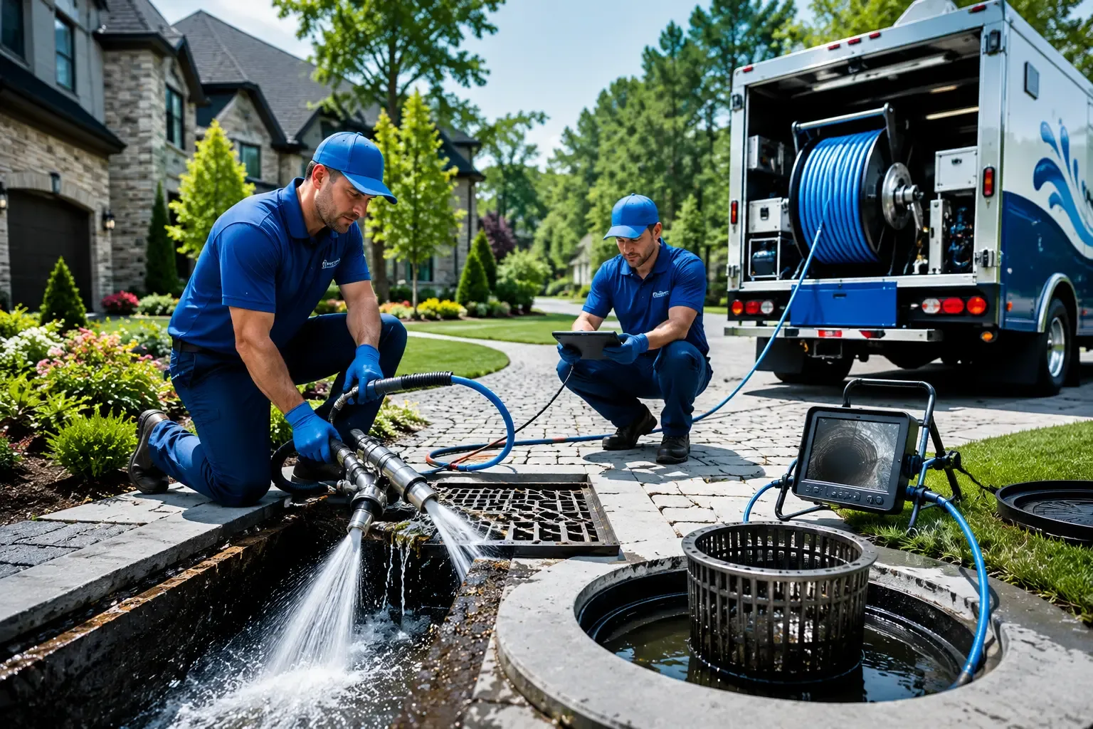 Local outdoor drain cleaning professionals in Evansville, IL